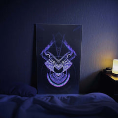 Guardians Conduit Fantasy Vertical Acrylic Art Print