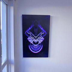 Guardians Conduit Fantasy Vertical Acrylic Art Print