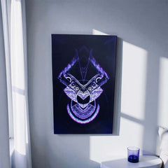 Guardians Conduit Fantasy Vertical Acrylic Art Print