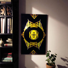 Golden coin